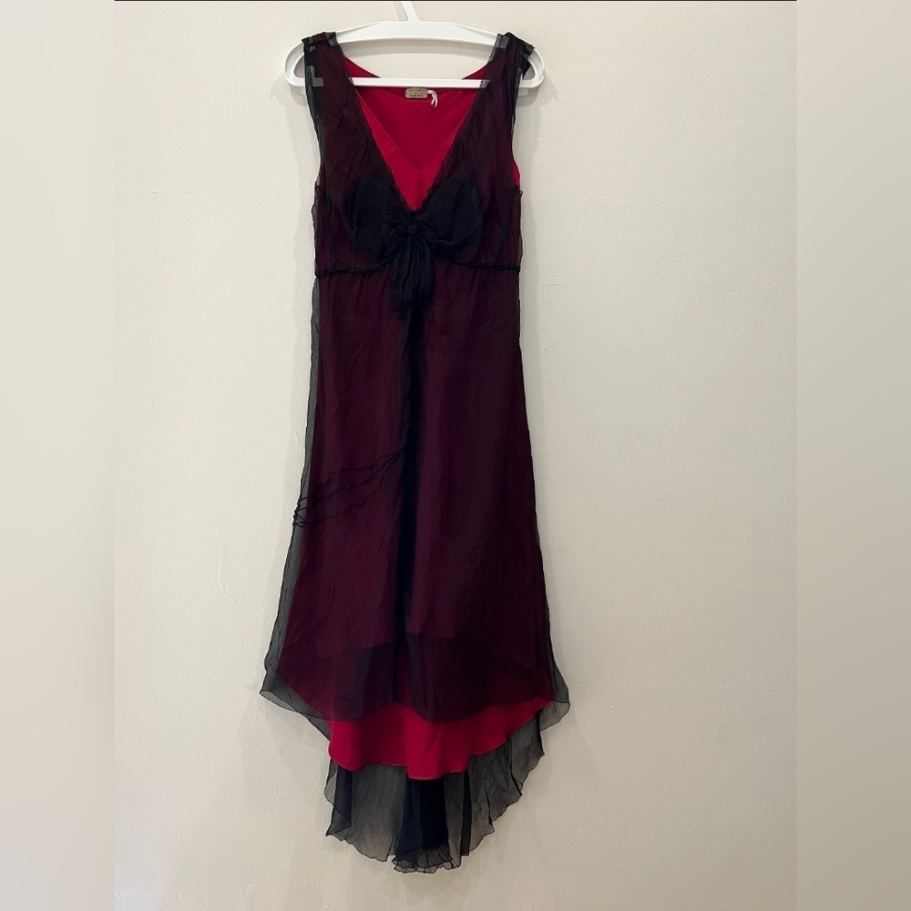 100% SILK Dress, Gorgeous Vintage Max Studio Special Edition💗 MAKE AN OFFER 💗